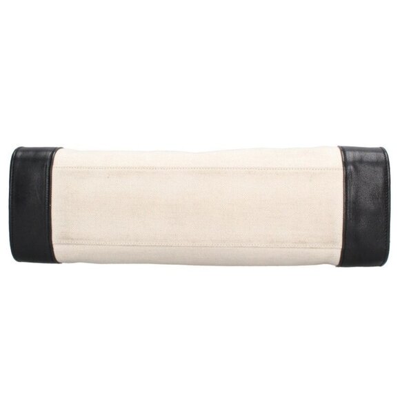 Saint Laurent Paris Thin Large Sac De Jour Canvas Tote Bag - Picture 4 of 5